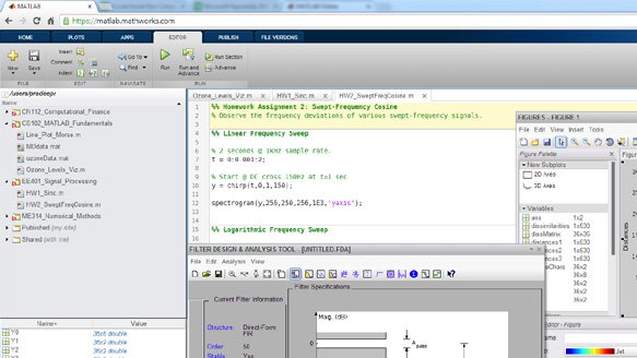 Introducing MATLAB Online – Marquette University College of Engineering Technology Services